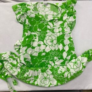 Rails Belted Gia dress Green Lotus XL